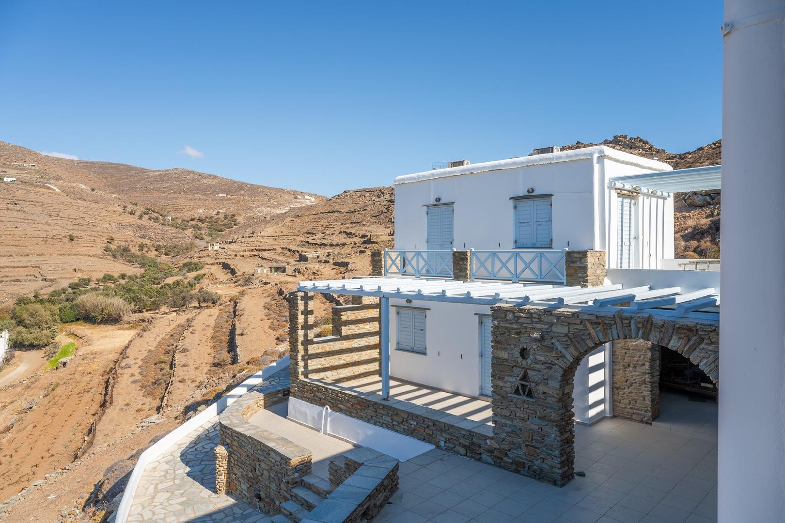2 - vente maison vue mer tinos - cyclades egée méridionale grèce