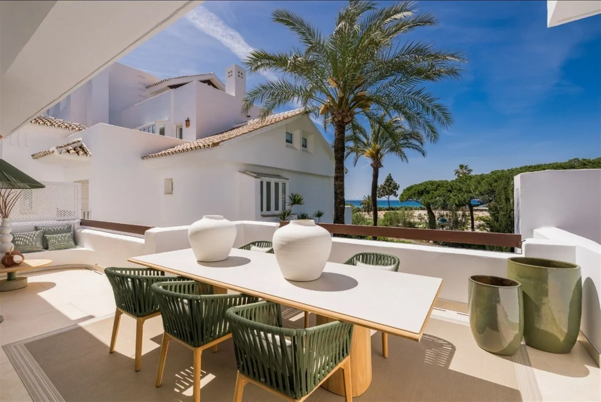 1 - vente appartement pieds dans l'eau marbella - costa del sol andalousie espagne