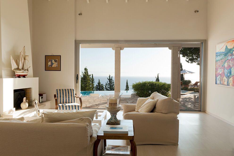 2 - sea view house for sale in longós ionian islands greece