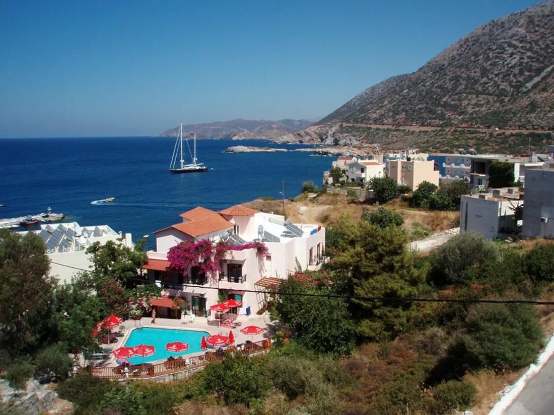 1 - sea view apartment for sale in bali crete greece