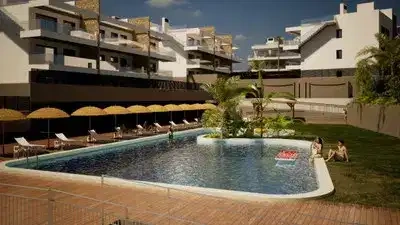 1 - verkoop appartement uitzicht op zee finestrat - costa blanca valencian community spanje