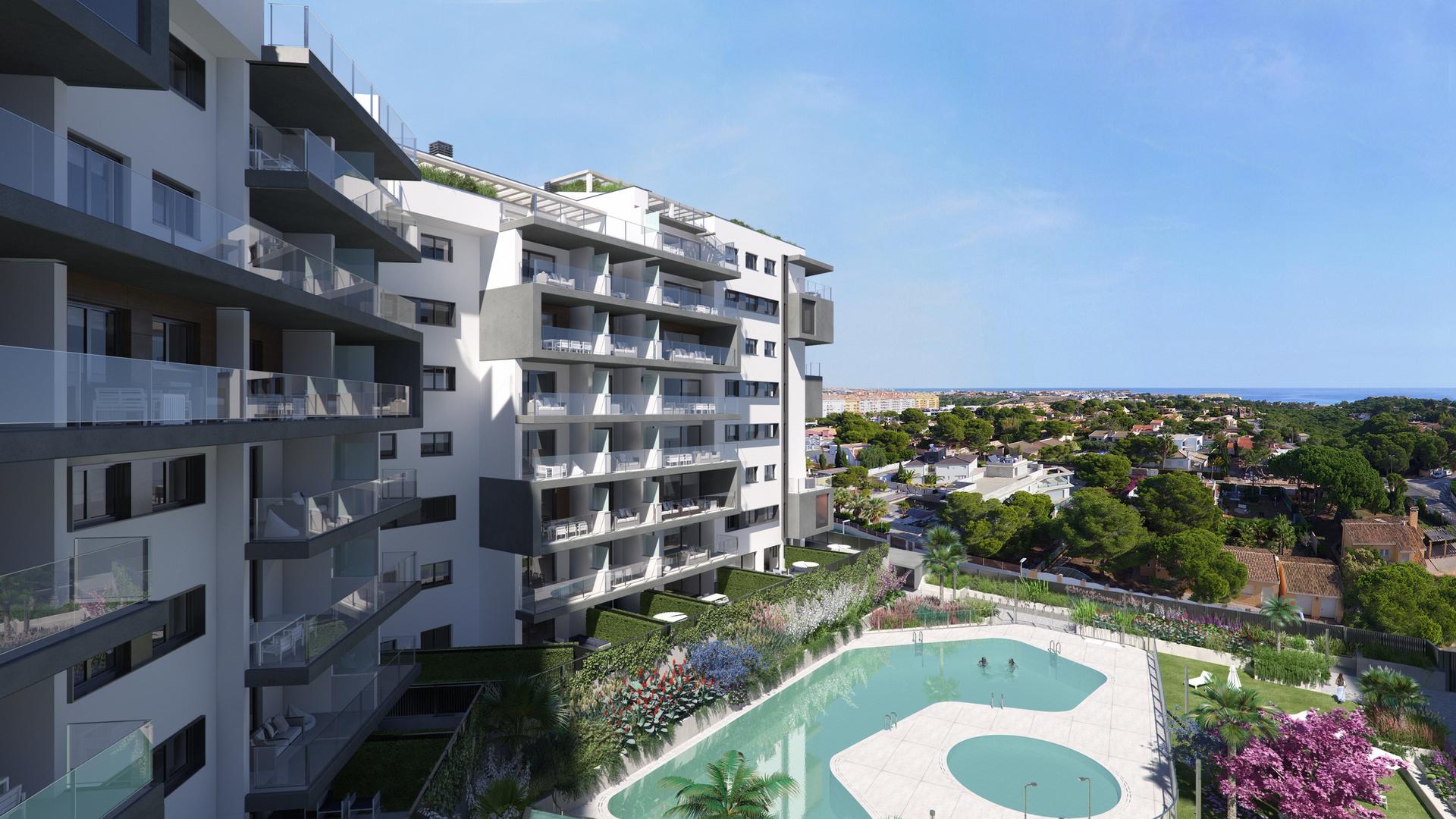 1 - Neubauprojekt Appartements en bord de mer à Campoamor dehesa de campoamor valencia spanien