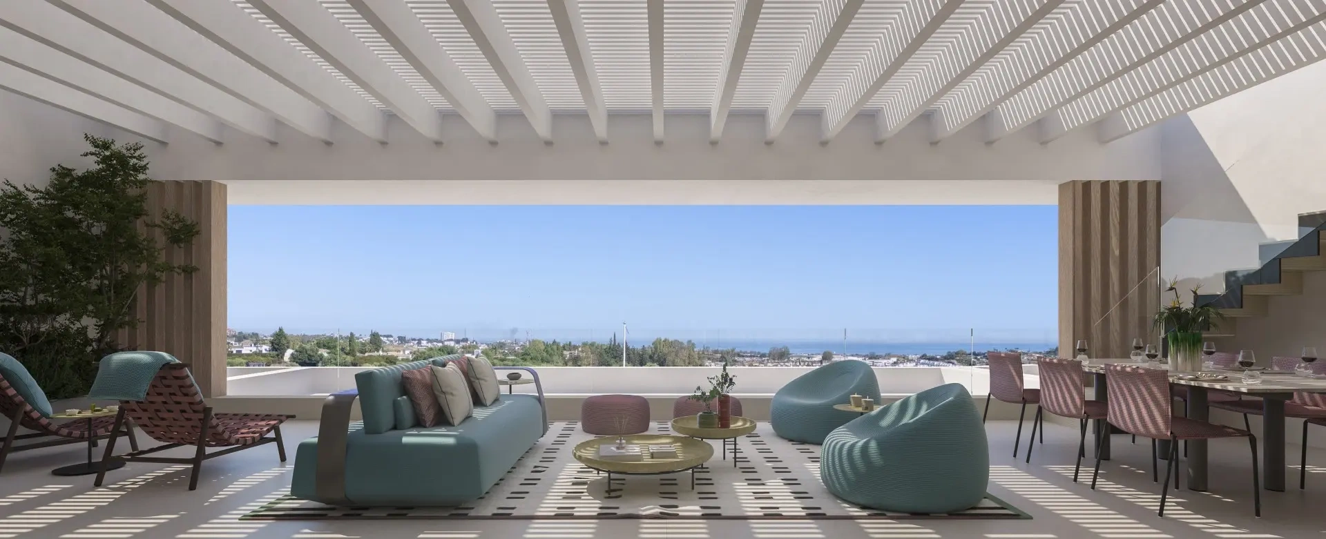 1 - sea view apartment for sale in benahavis - costa del sol andalusia spain