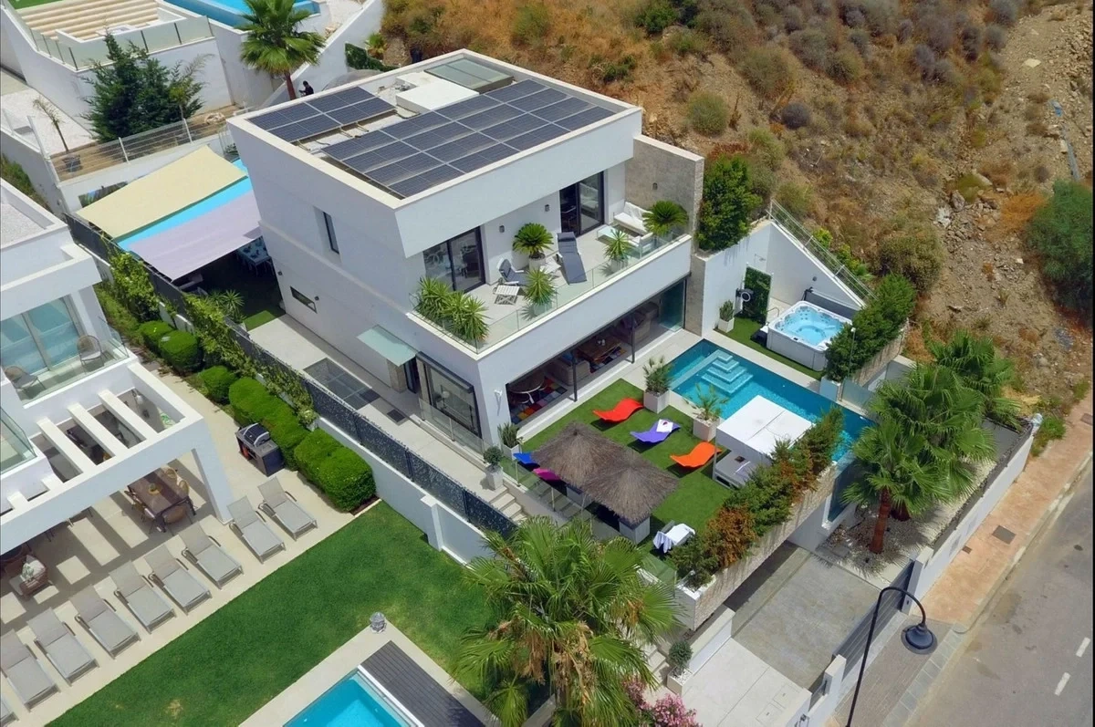 1 - venta casa a pie de playa la cala de mijas andalucía españa