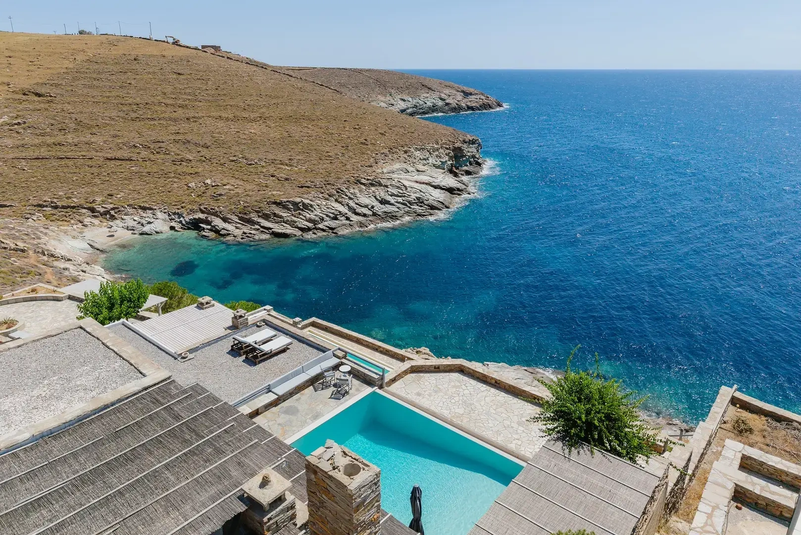 1 - sea view house for sale in kea - cyclades south aegean greece
