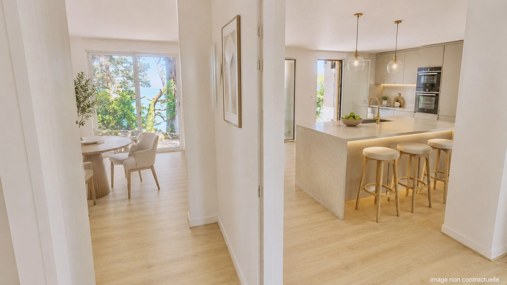 2 - beach walk apartment for sale in douarnenez finistère - bretagne france