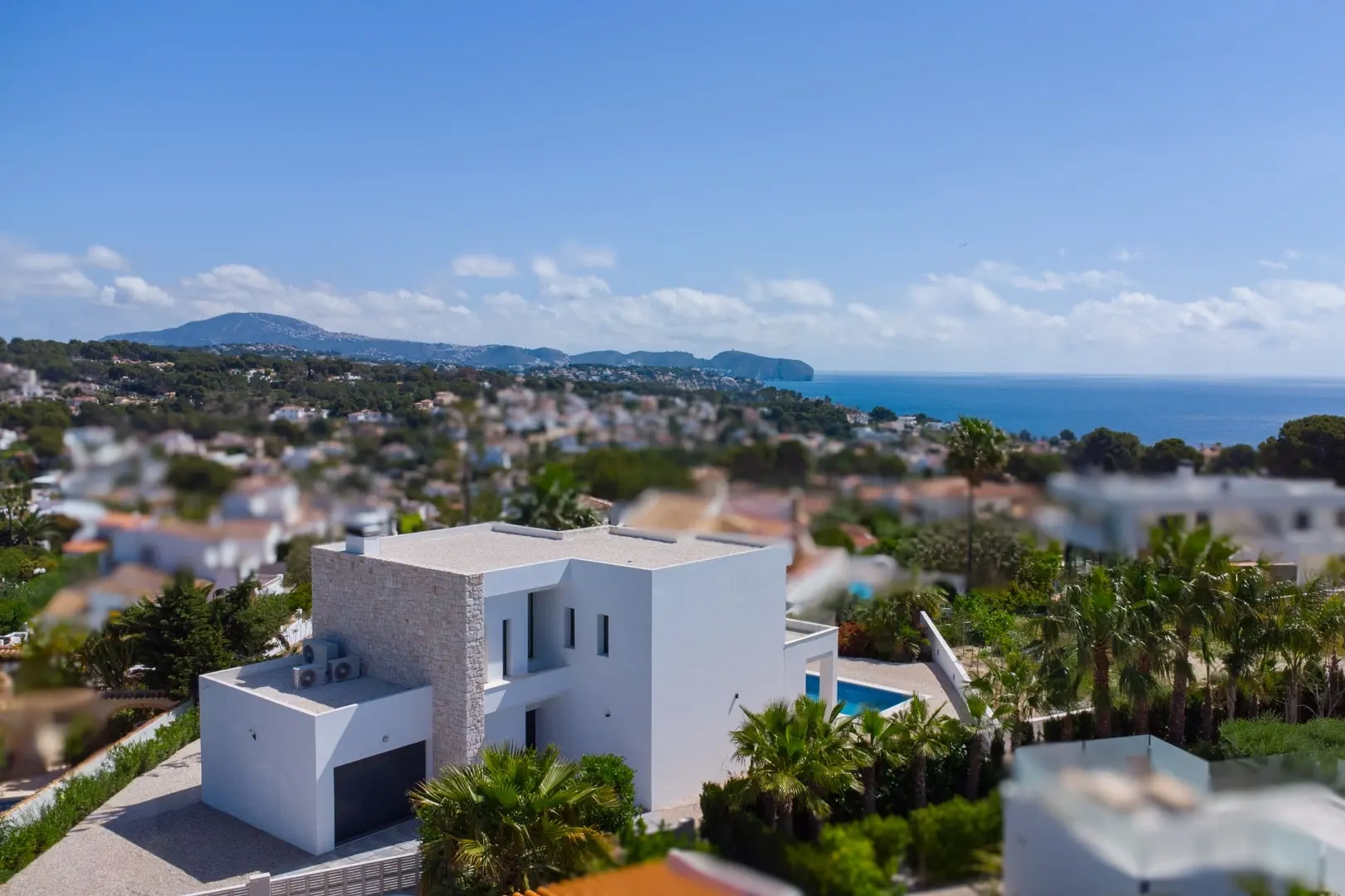 Haus meerblick mit Pool