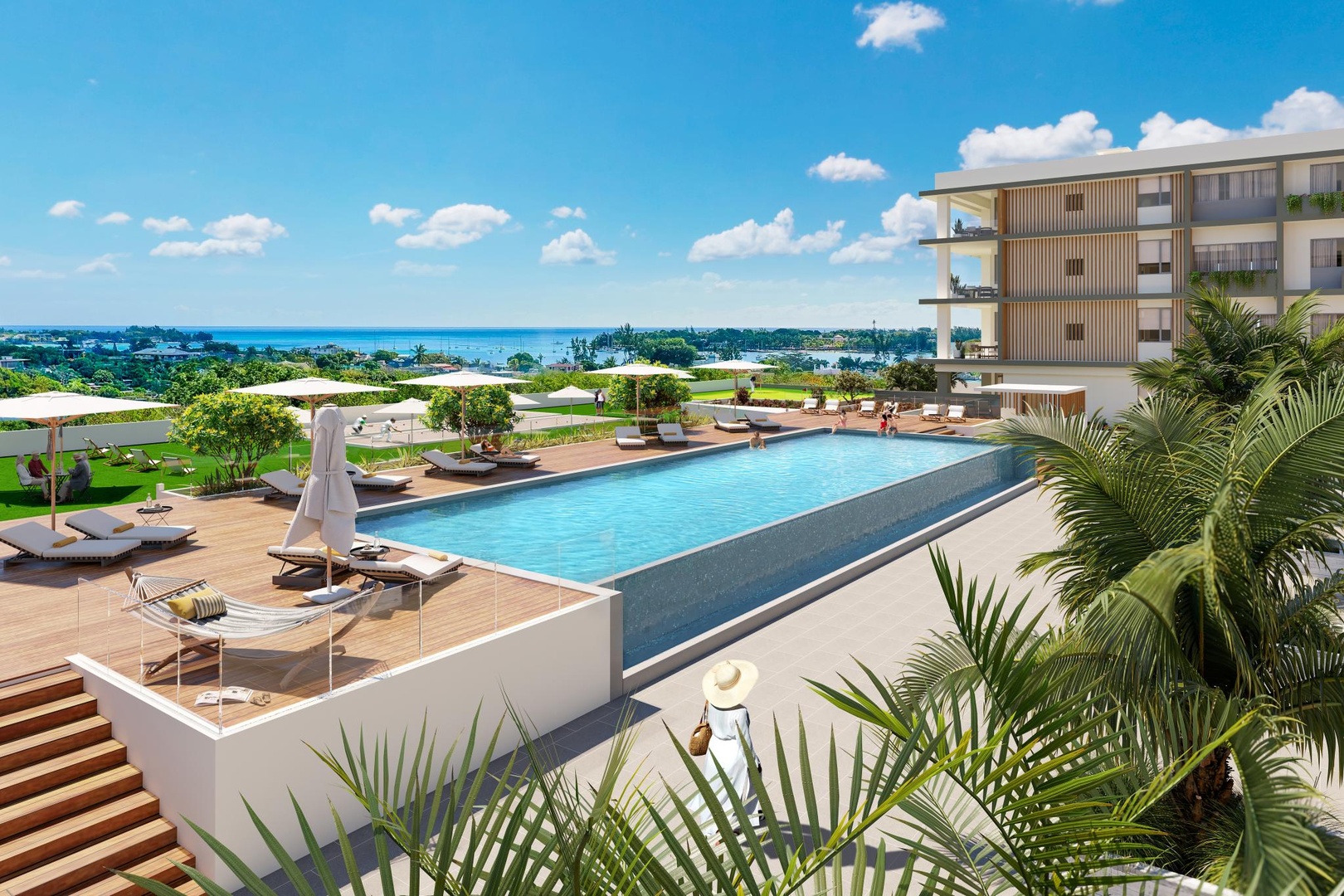 1 - vente appartement grand baie rivière du rempart île maurice
