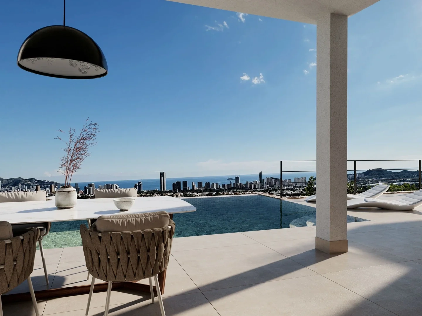 2 - venda casa vista de mar finestrat - costa blanca comunidade valenciana espanha