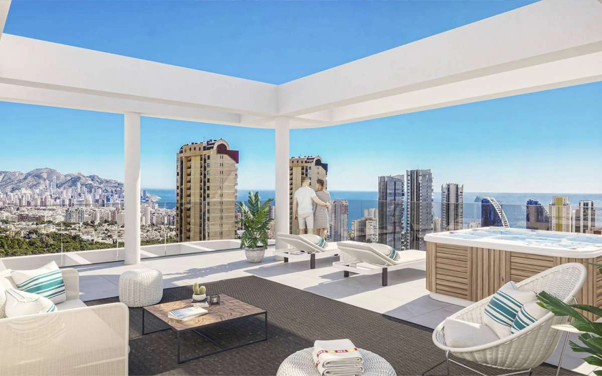 2 - venta apartamento vista al mar benidorm - costa blanca comunidad valenciana españa