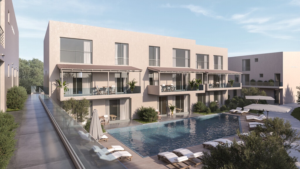 2 - sea view apartment for sale in máleme crete greece