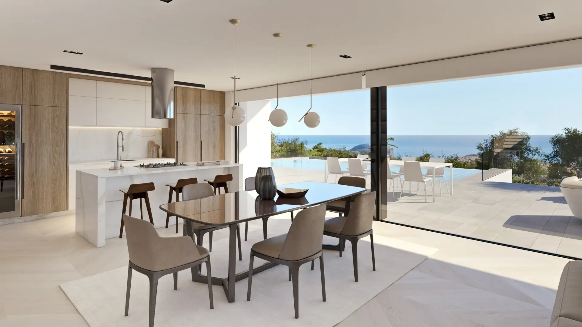 2 - vente maison vue mer cumbre del sol communauté valencienne espagne