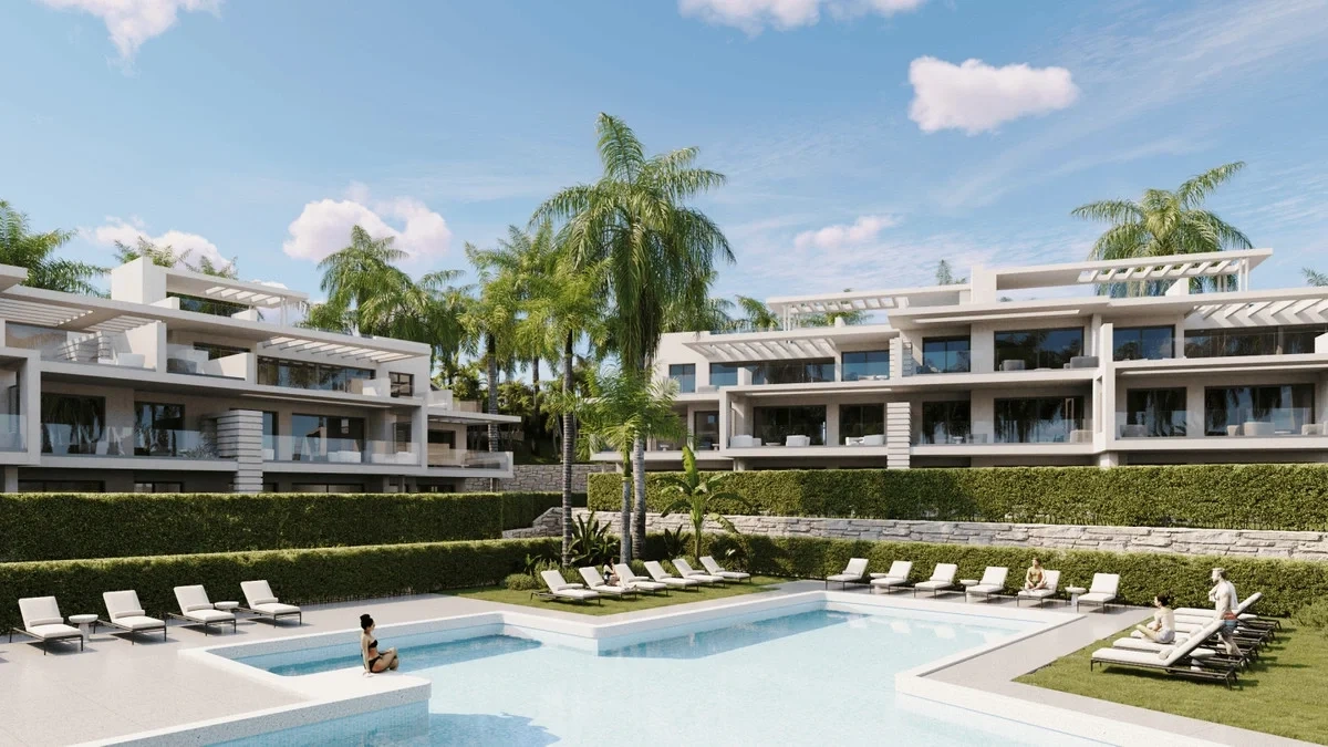 1 - vente appartement vue mer estepona - costa del sol andalousie espagne