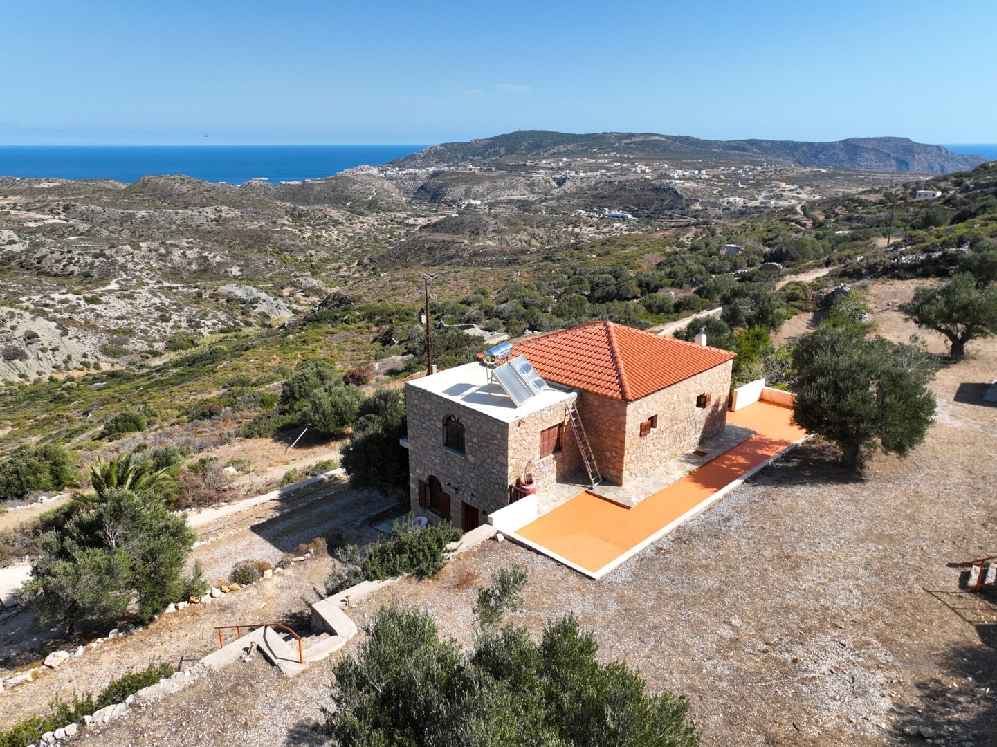 1 - sea view house for sale in menetés south aegean greece