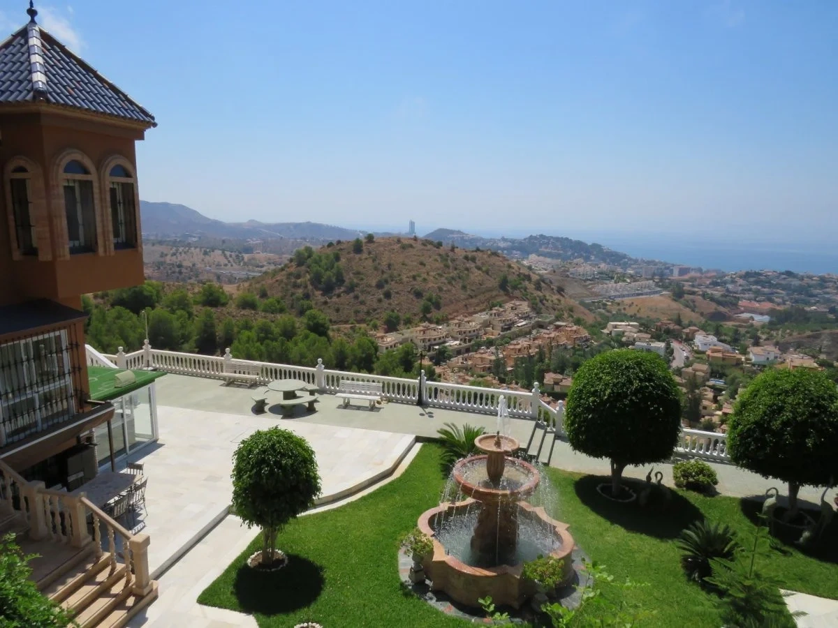 2 - venta casa vista al mar malaga  andalucía españa