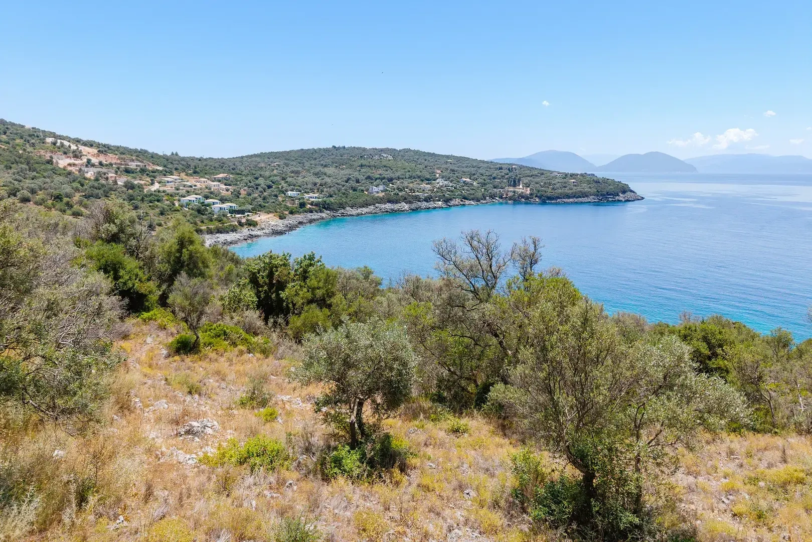 2 - verkauf grundstück meerblick lefkada ionische inseln griechenland