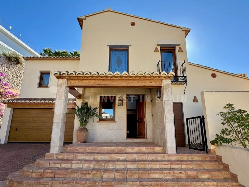 2 - vente maison vue mer moraira - costa blanca communauté valencienne espagne