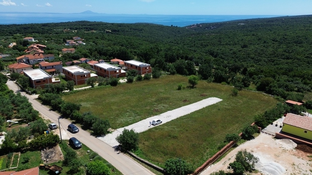 1 - verkoop terrein uitzicht op zee peruški istria kroatië