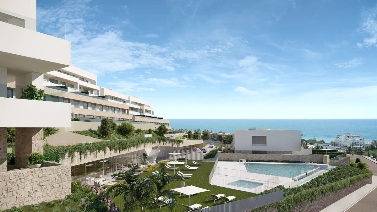 2 - vente appartement vue mer estepona - costa del sol andalousie espagne
