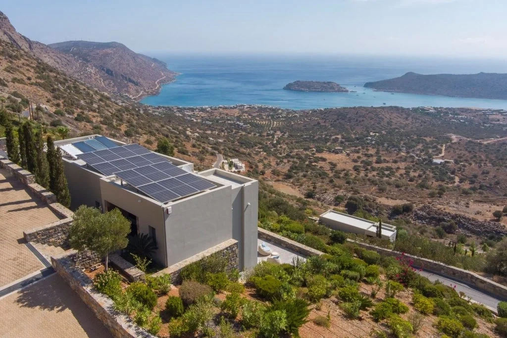 2 - продажа villa вид моря pláka крит греция