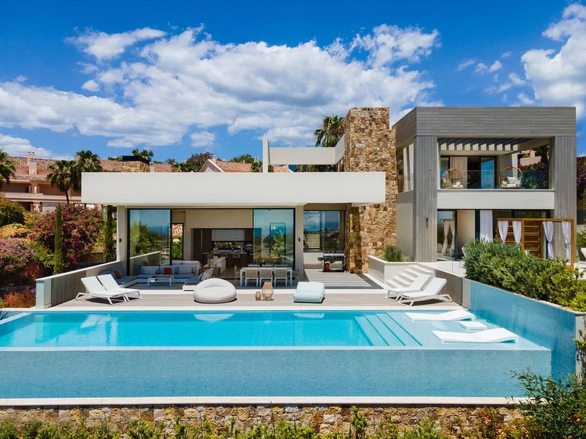 1 - verkoop villa uitzicht op zee marbella - costa del sol andalusië spanje