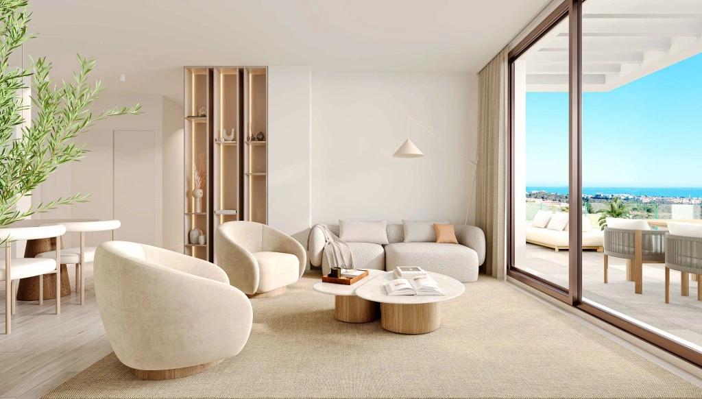 1 - sea view apartment for sale in mijas andalusia spain
