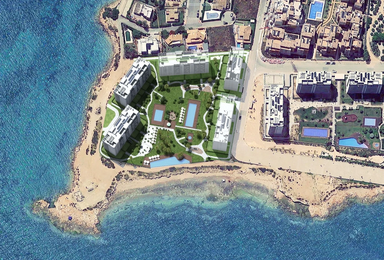 2 - sea view apartment for sale in torrevieja - costa blanca valencian community spain