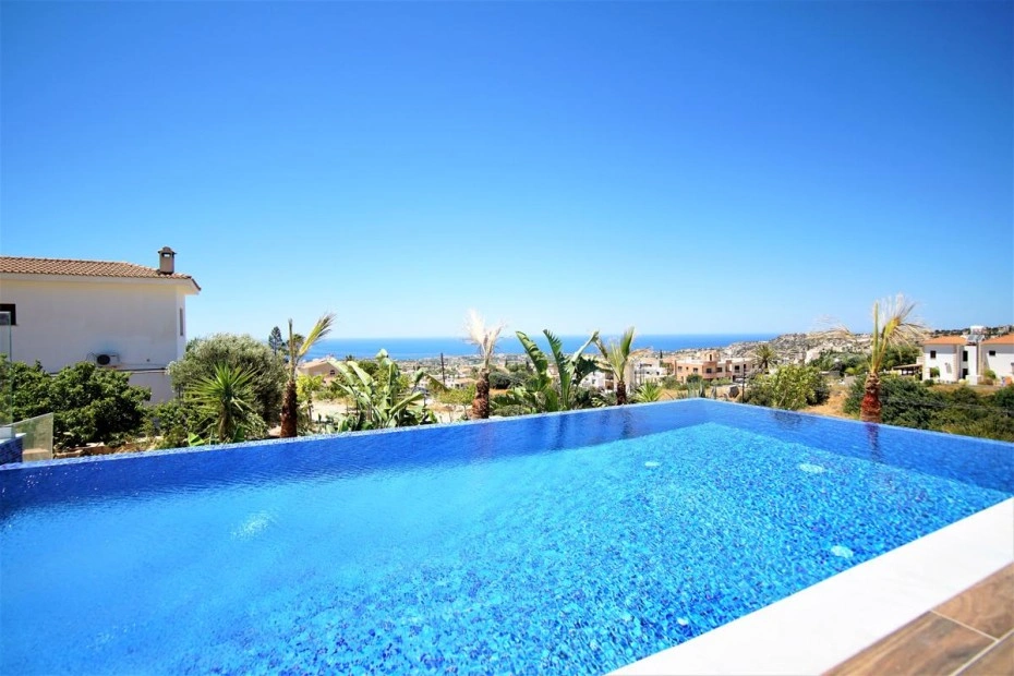 2 - продажа villa вид моря paphos пафос кипр