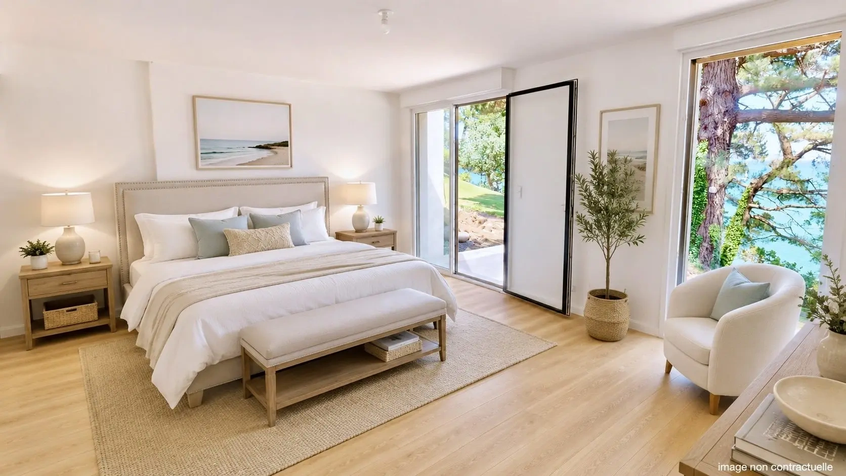 2 - sea view apartment for sale in douarnenez finistère - bretagne france