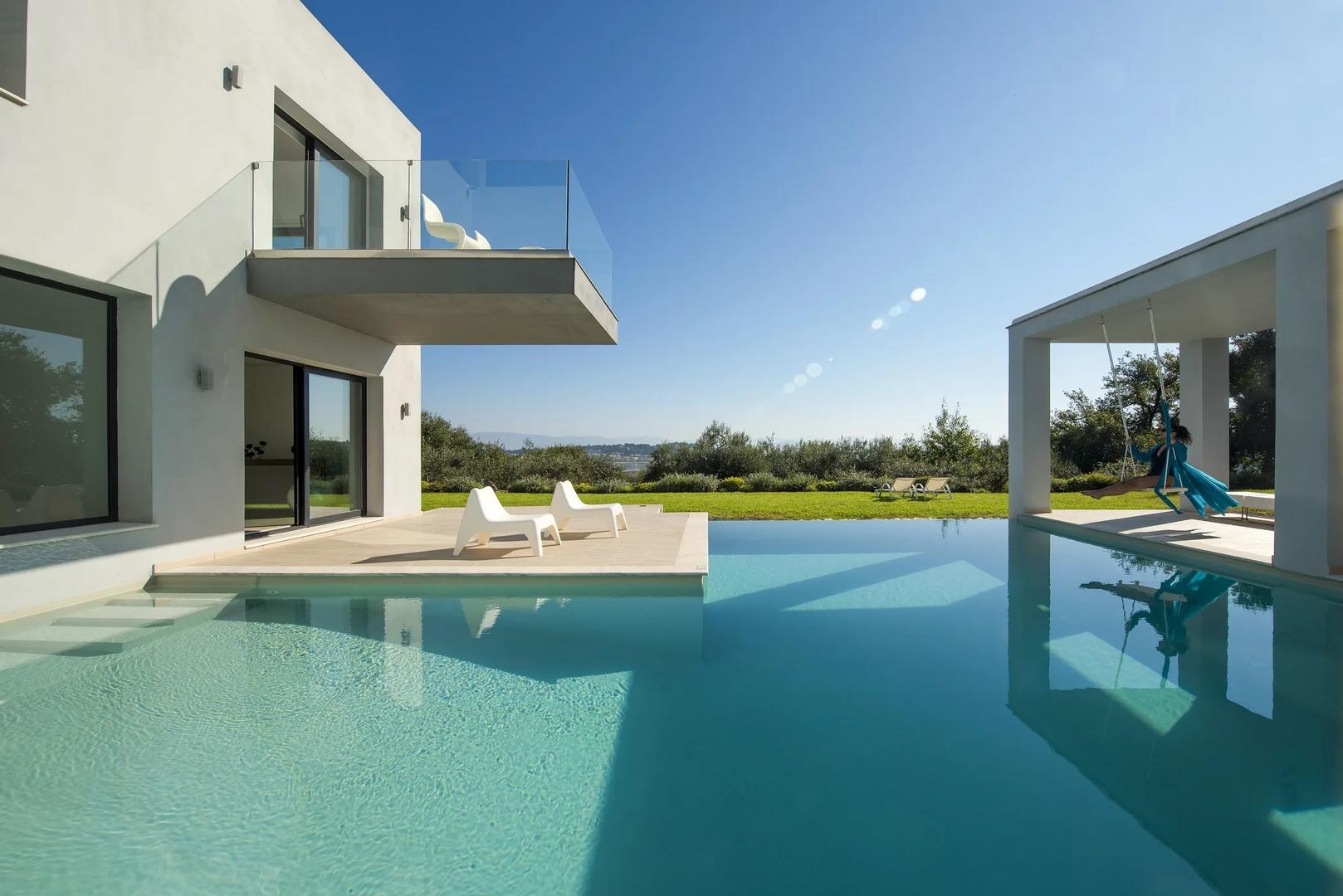 1 - vente maison vue mer corfu îles ioniennes grèce