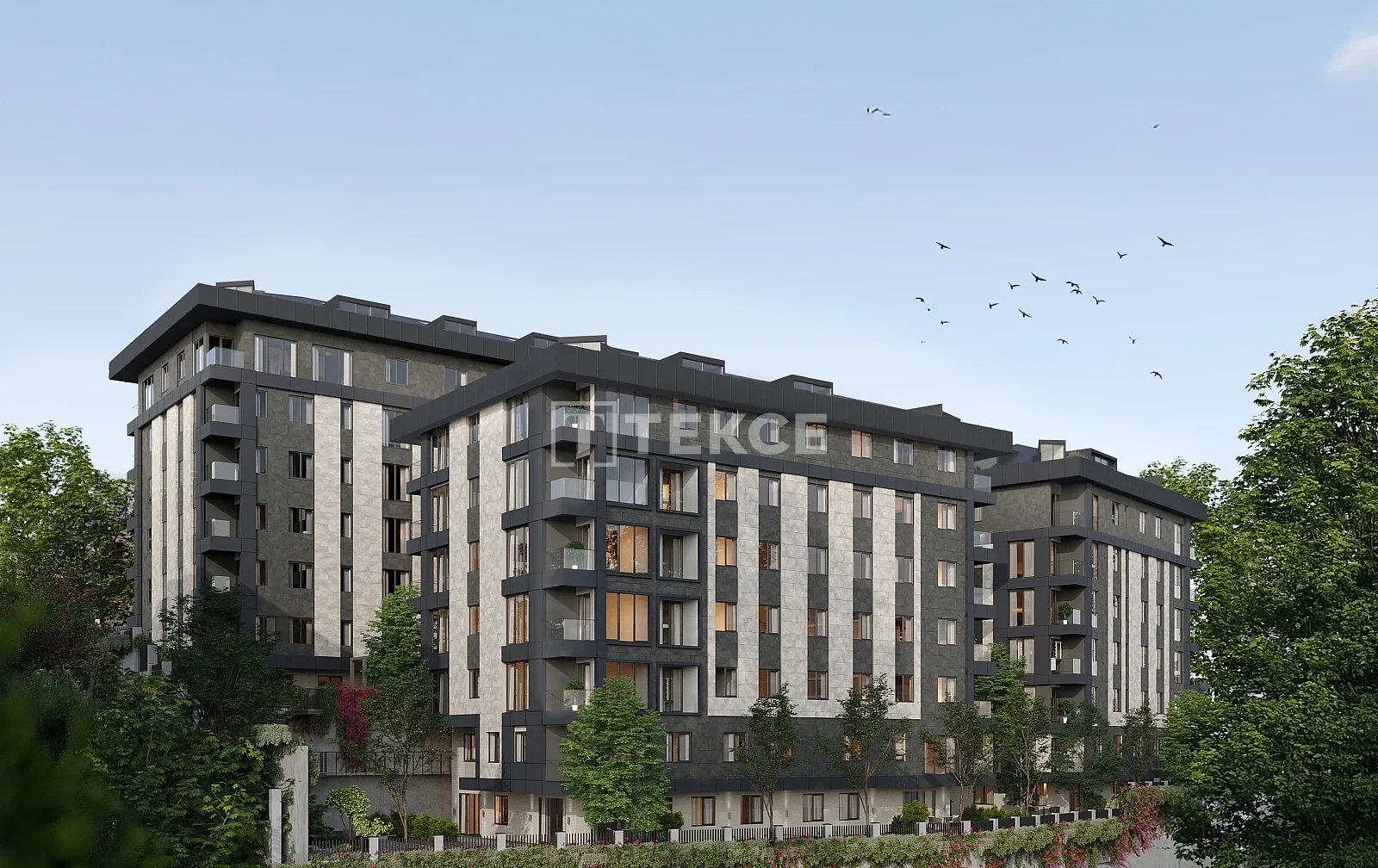 1 - продажа квартира вид моря besiktas istanbul турция