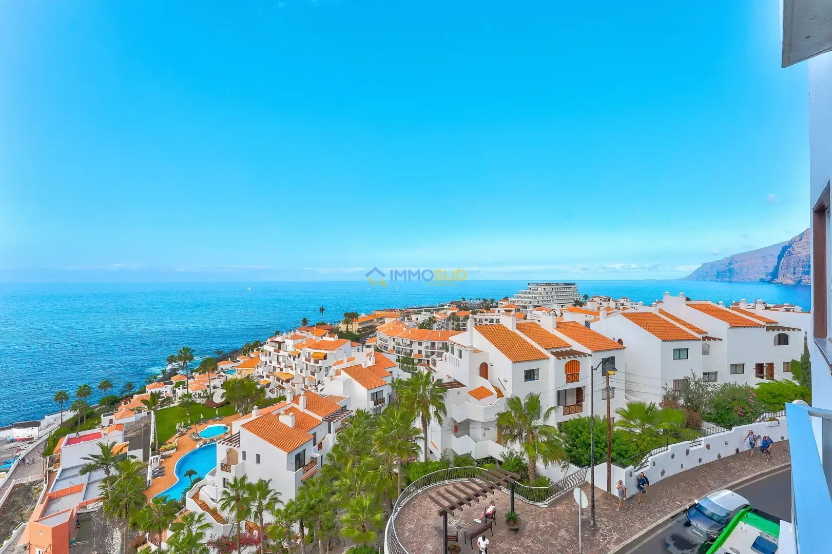 2 - verkoop appartement uitzicht op zee acantilados de los gigantes tenerife - canary islands spanje