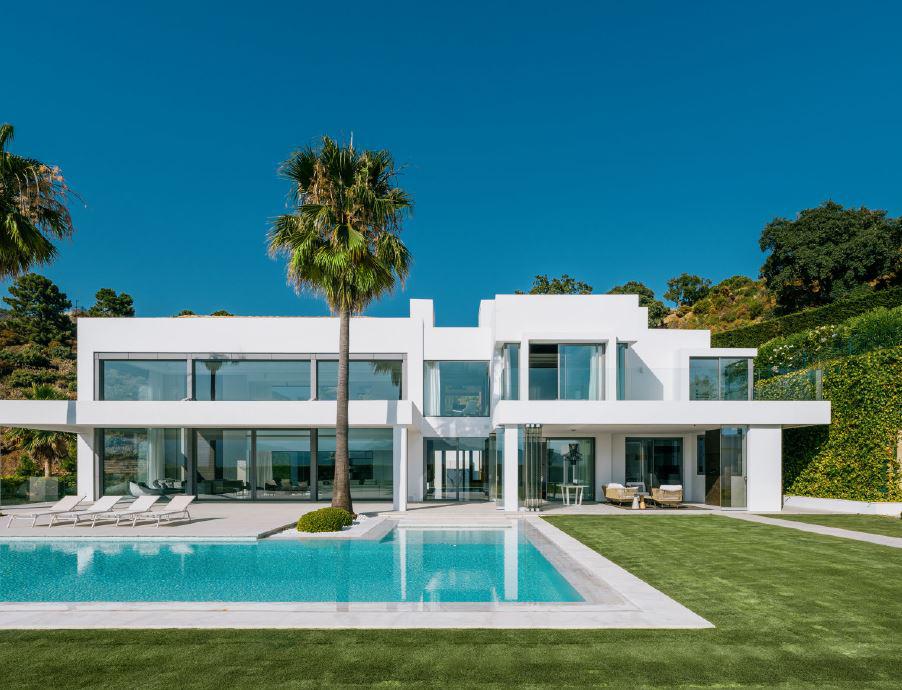 1 - verkoop huis uitzicht op zee benahavis - costa del sol andalusië spanje