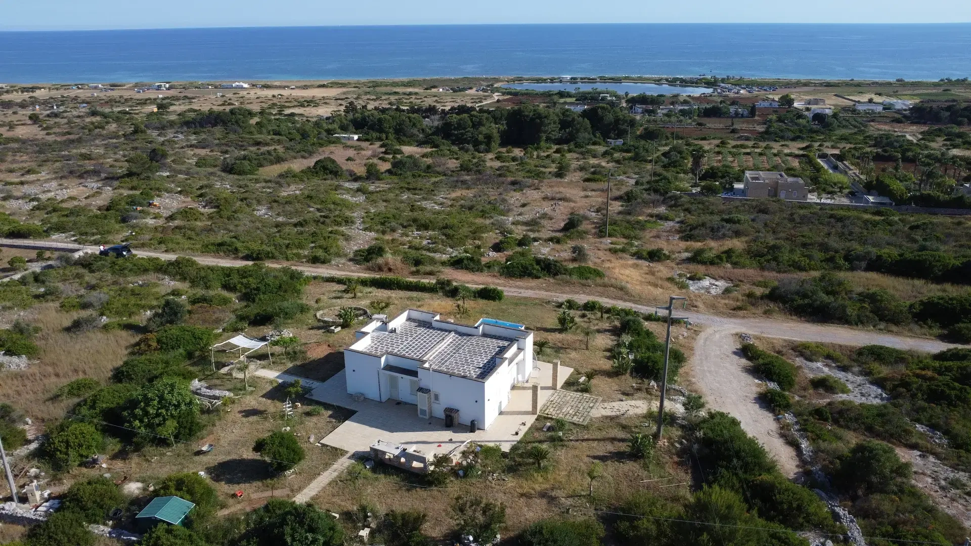 1 - verkauf haus direkt am wasser salve apulien italien