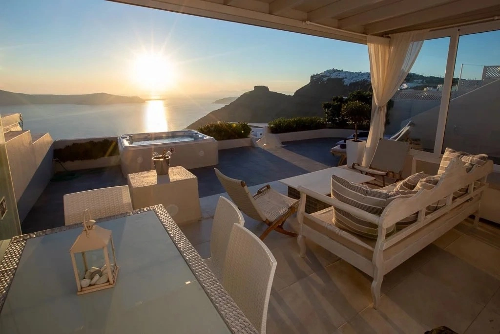 1 - verkauf haus meerblick santorin - kykladen südliche ägäis griechenland