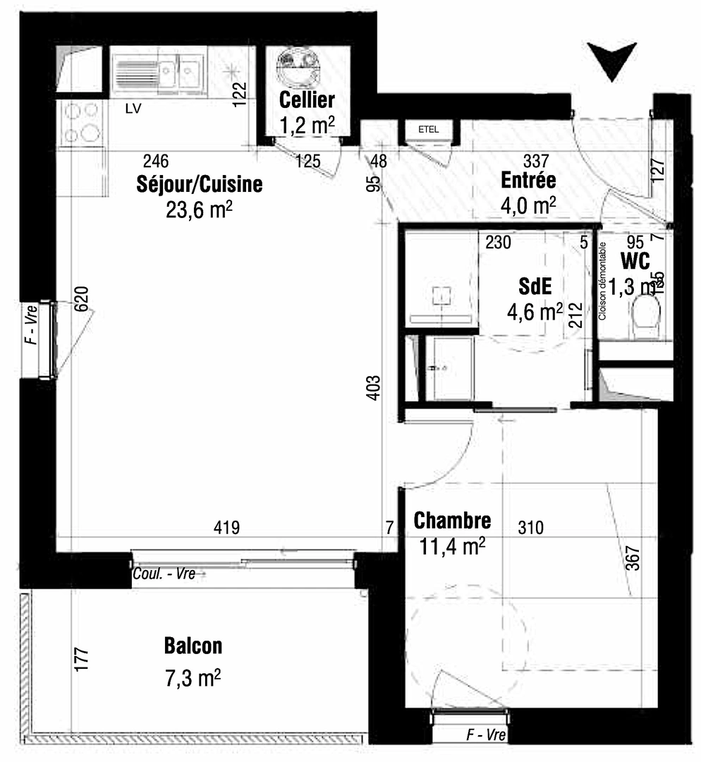 2 - vente appartement la rochelle charente-maritime france