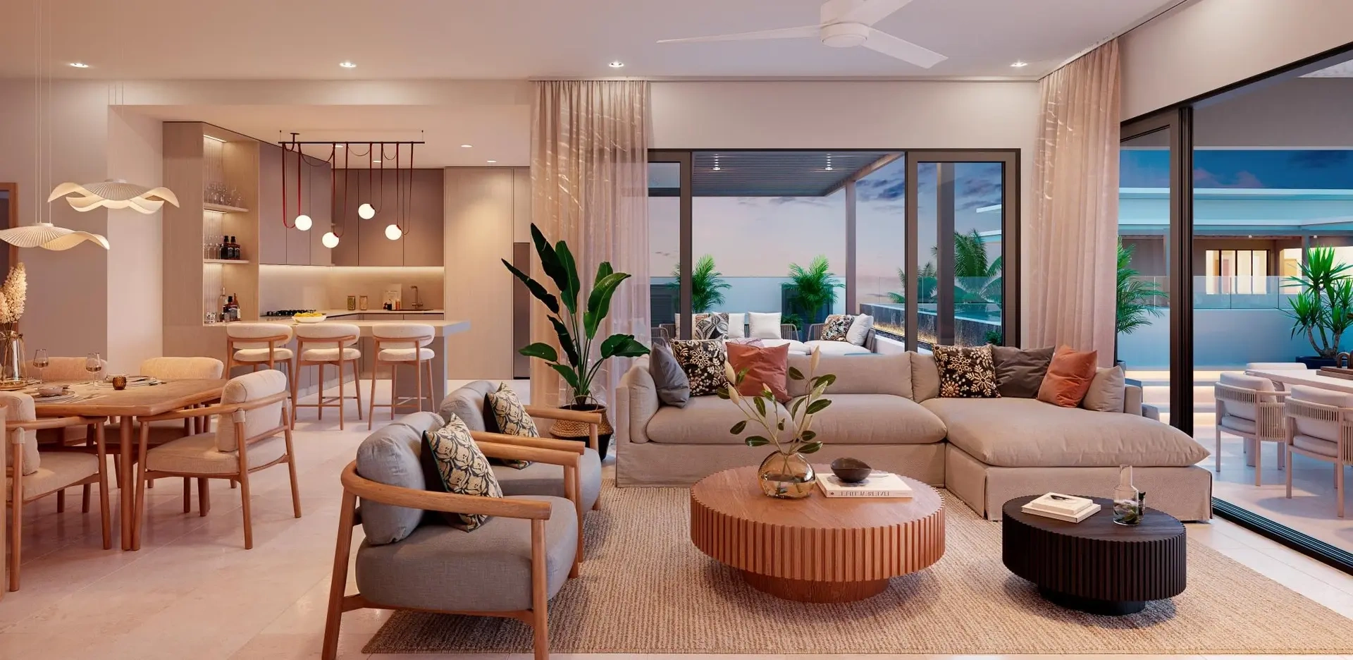 2 - verkoop appartement aan het water belle mare flacq mauritius
