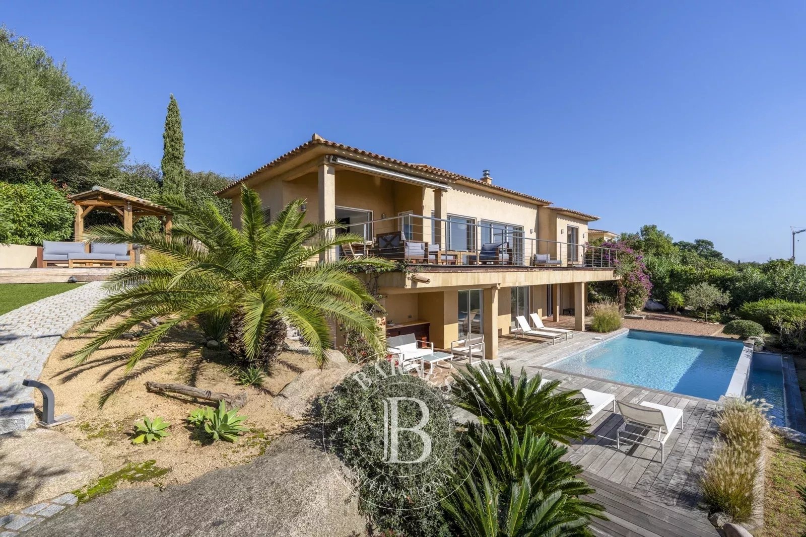 1 - sea view house for vacation rentals in porto-vecchio corsica (south) france