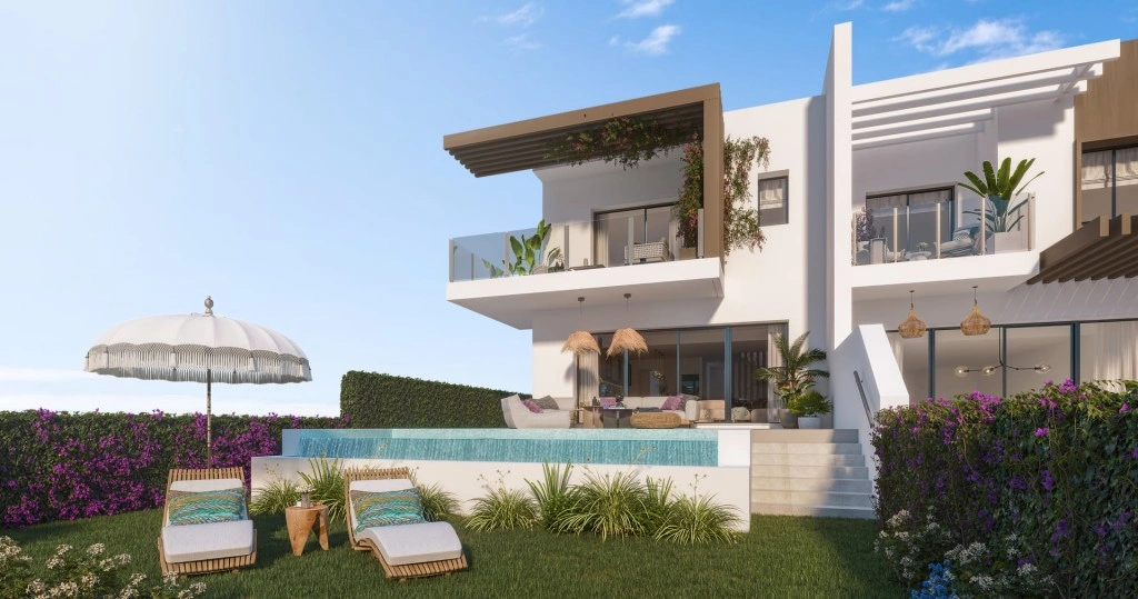 2 - venta casa vista al mar mijas andalucía españa