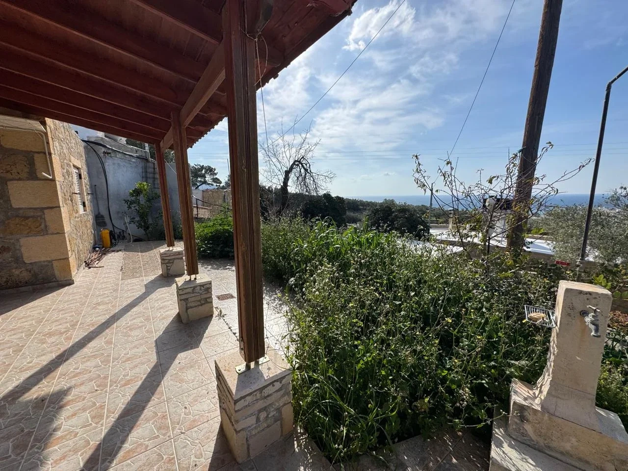 1 - verkauf haus meerblick agios antonios kreta griechenland