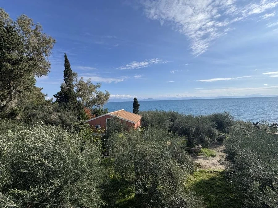 1 - vente propriété vue mer achílleion îles ioniennes grèce