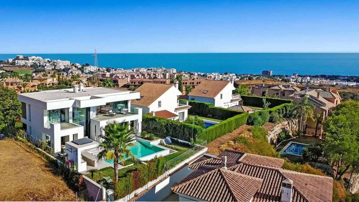 2 - venta casa vista al mar mijas andalucía españa