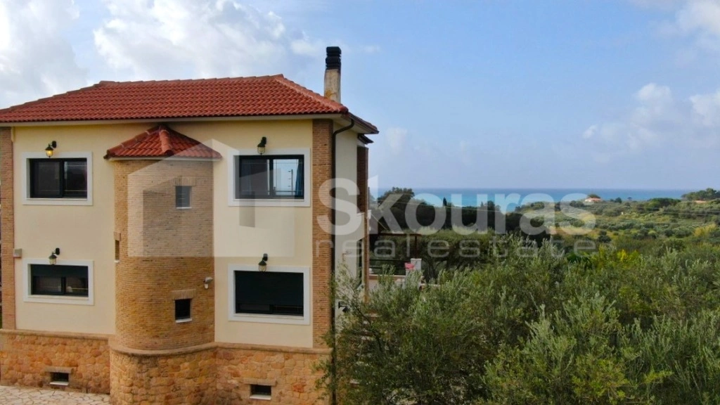 2 - vente maison vue mer romanós péloponnèse grèce