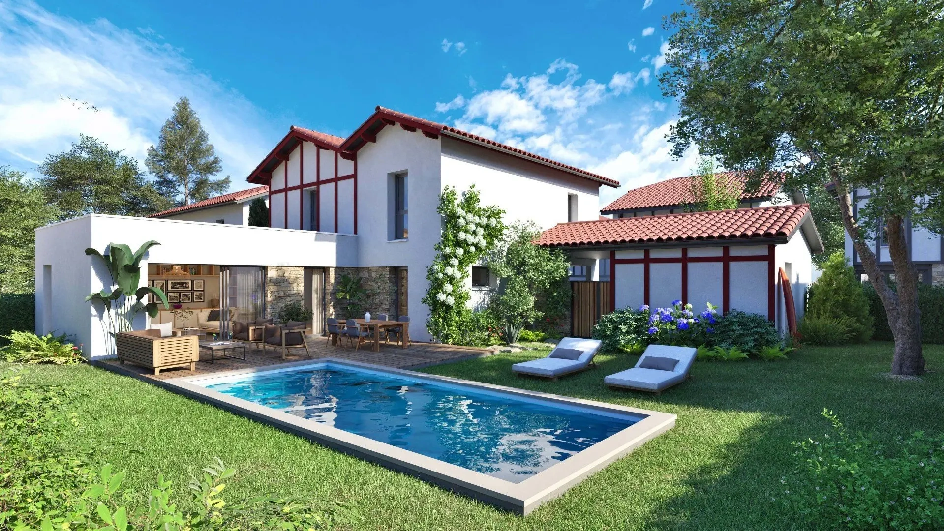 1 - house for sale in anglet - côte basque pyrénées-atlantiques - côte basque france