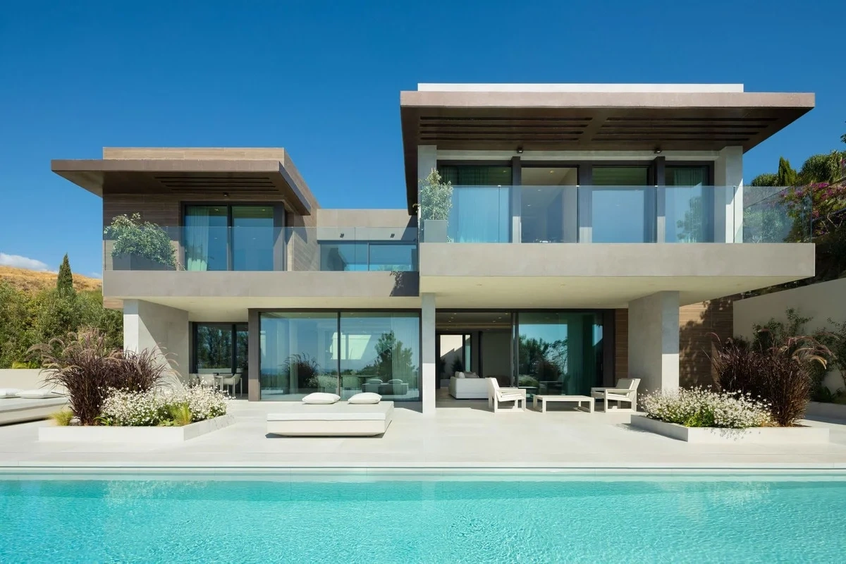 1 - verkauf haus meerblick benahavis - costa del sol andalusien spanien