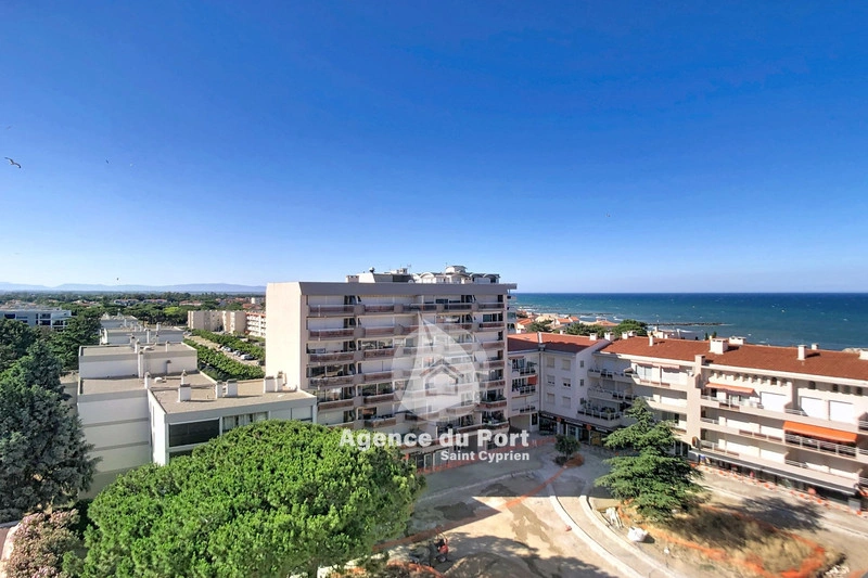 2 - vente appartement vue mer saint-cyprien pyrénées-orientales france