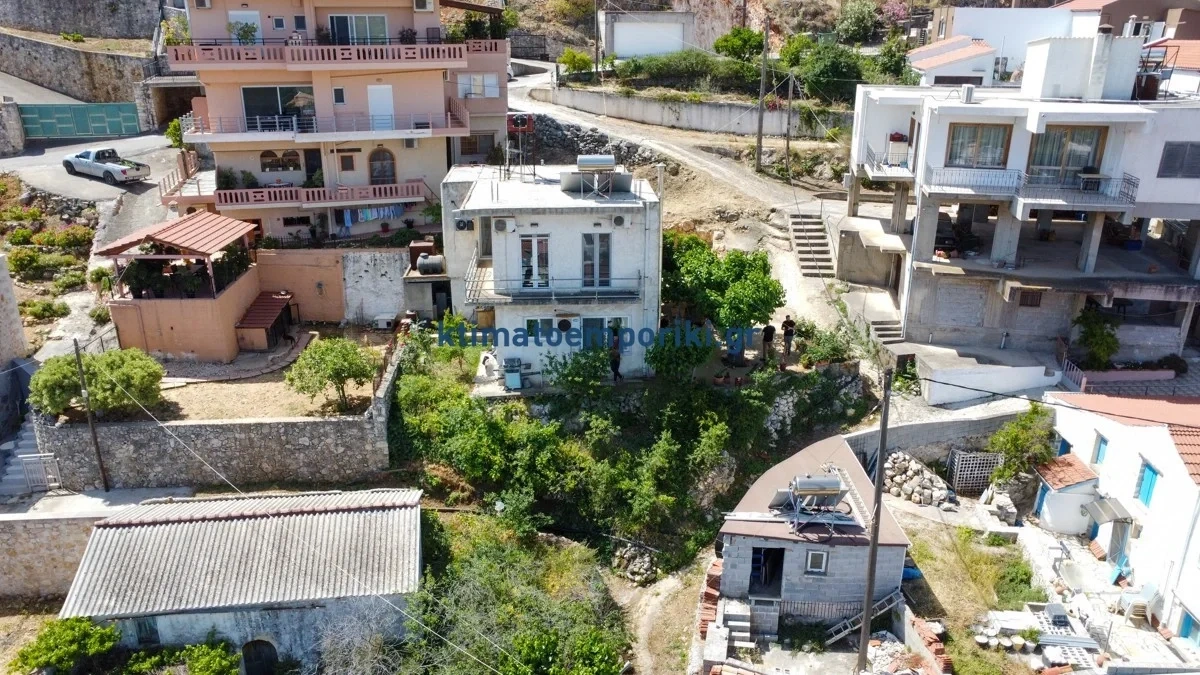 1 - vente maison vue mer néo chorió crète grèce