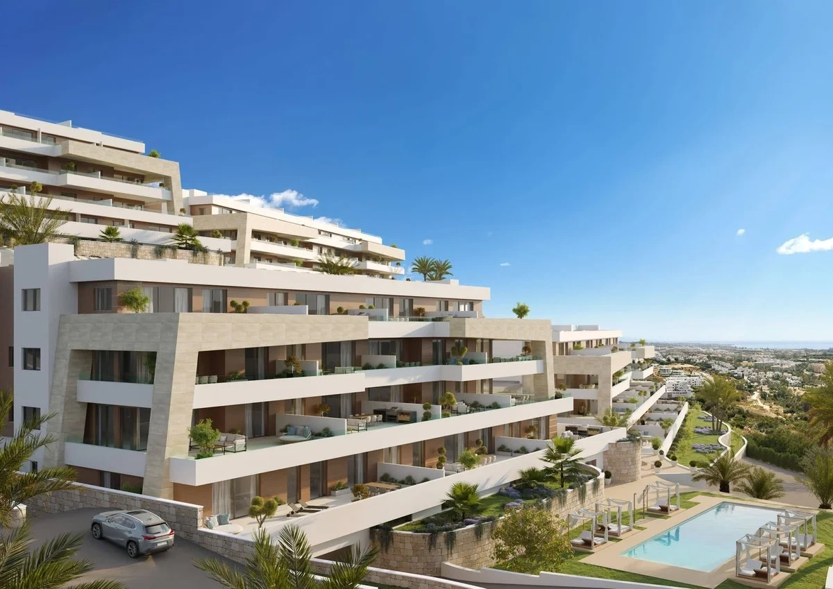 1 - sea view apartment for sale in estepona - costa del sol andalusia spain
