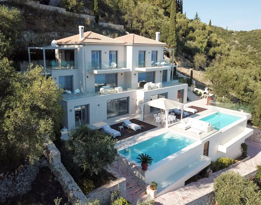 2 - vente propriété vue mer corfu îles ioniennes grèce