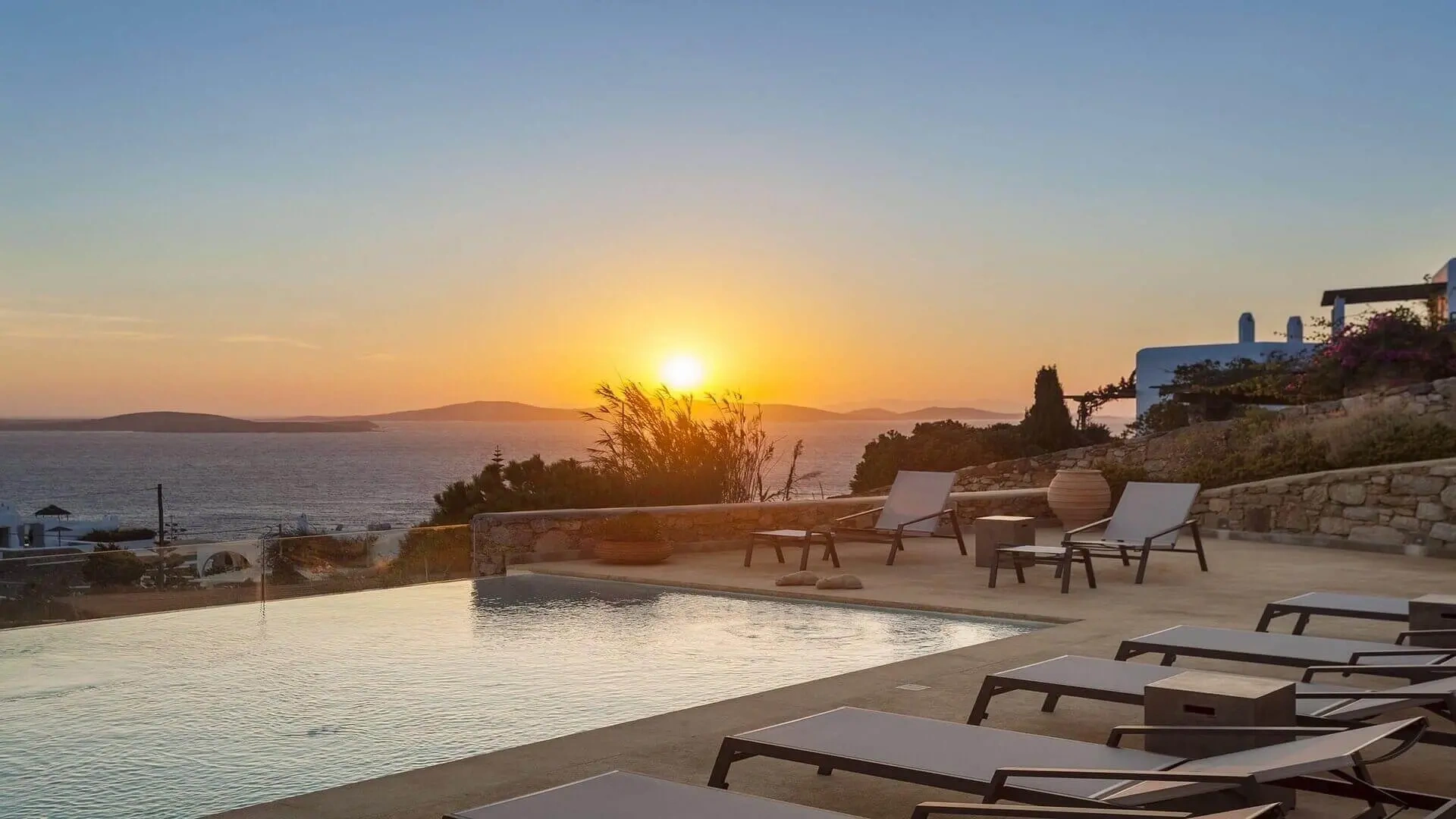 1 - verkoop villa uitzicht op zee mykonos - cycladen zuid-egeïsche eilanden griekenland